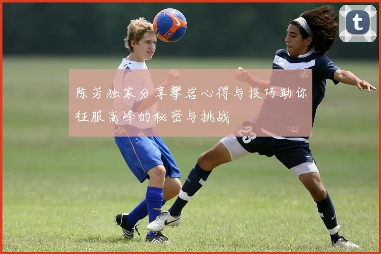 陈芳独家分享攀岩心得与技巧助你征服高峰的秘密与挑战