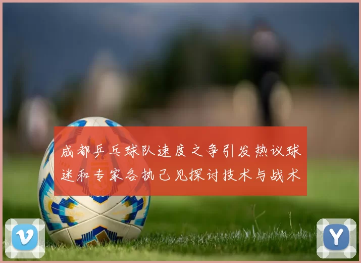 成都乒乓球队速度之争引发热议球迷和专家各执己见探讨技术与战术